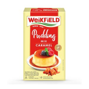 WeikField Caramel Pudding Mix | Eggless